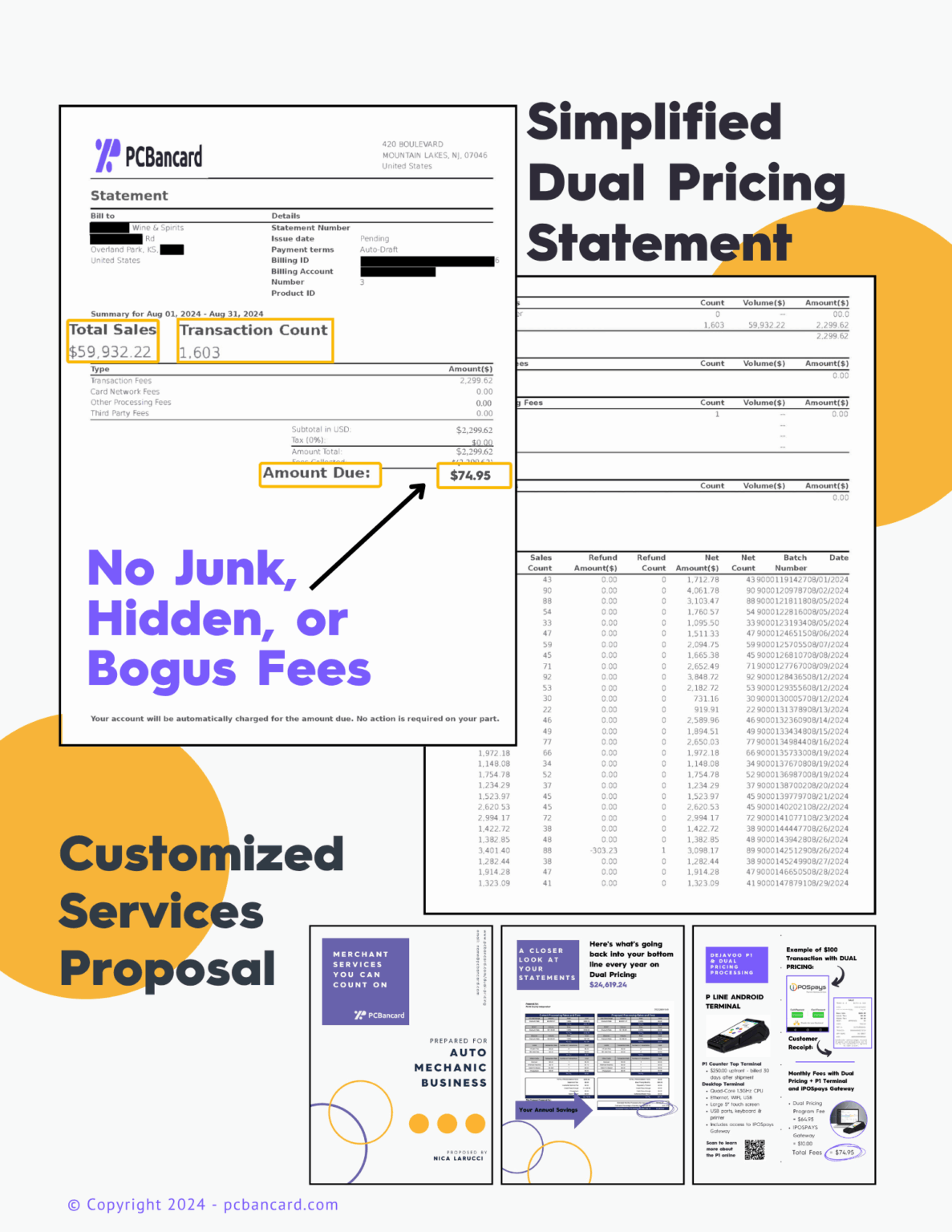 Dual Pricing Statement