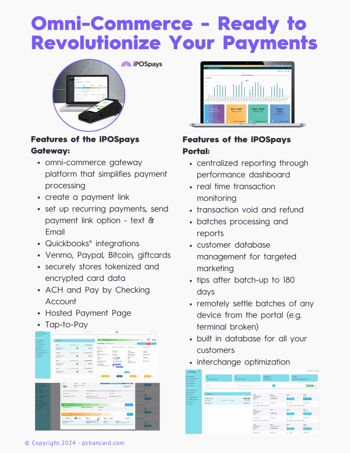 Omni-commerce solution