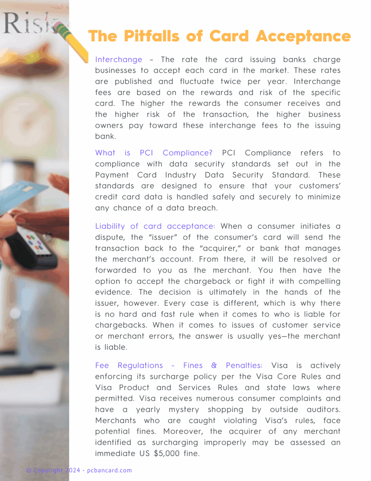 intro to credit cards-pci, liability, regulations